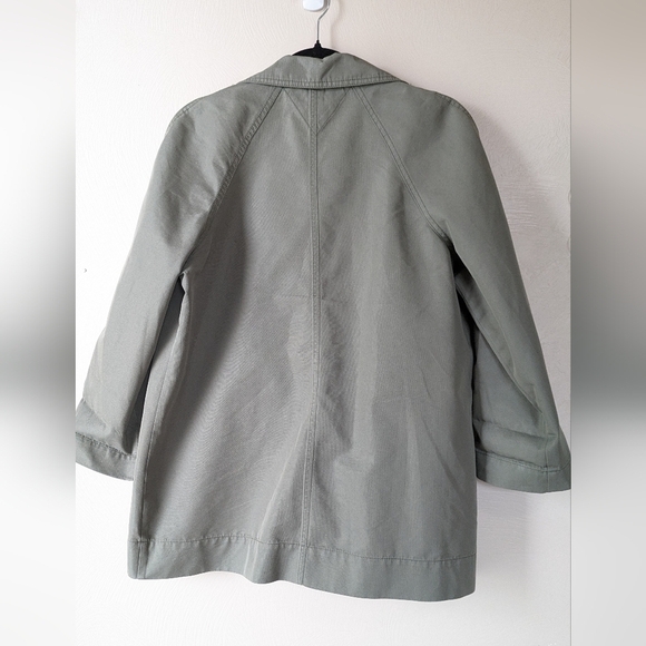 TOMMY HILFIGER Olive Green Khaki Utility Jacket, Size M, Lots of pocket room! - Picture 8 of 10